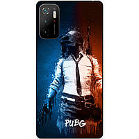 Силіконовий бампер чохол для Xiaomi Poco M3 Pro з малюнком PUBG