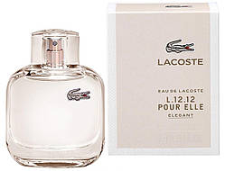 Lacoste Eau De L.12.12 Pour Elle Elegant туалетная вода 90 ml. (Лакост Еау Де Л. 12.12 Пур Ель Елегант)