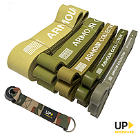 Резинки для подтягивания и тренировок UP & FORWARD Петли 5 шт. 3 - 55 кг UF1000-2 ANCHOR + BANDS