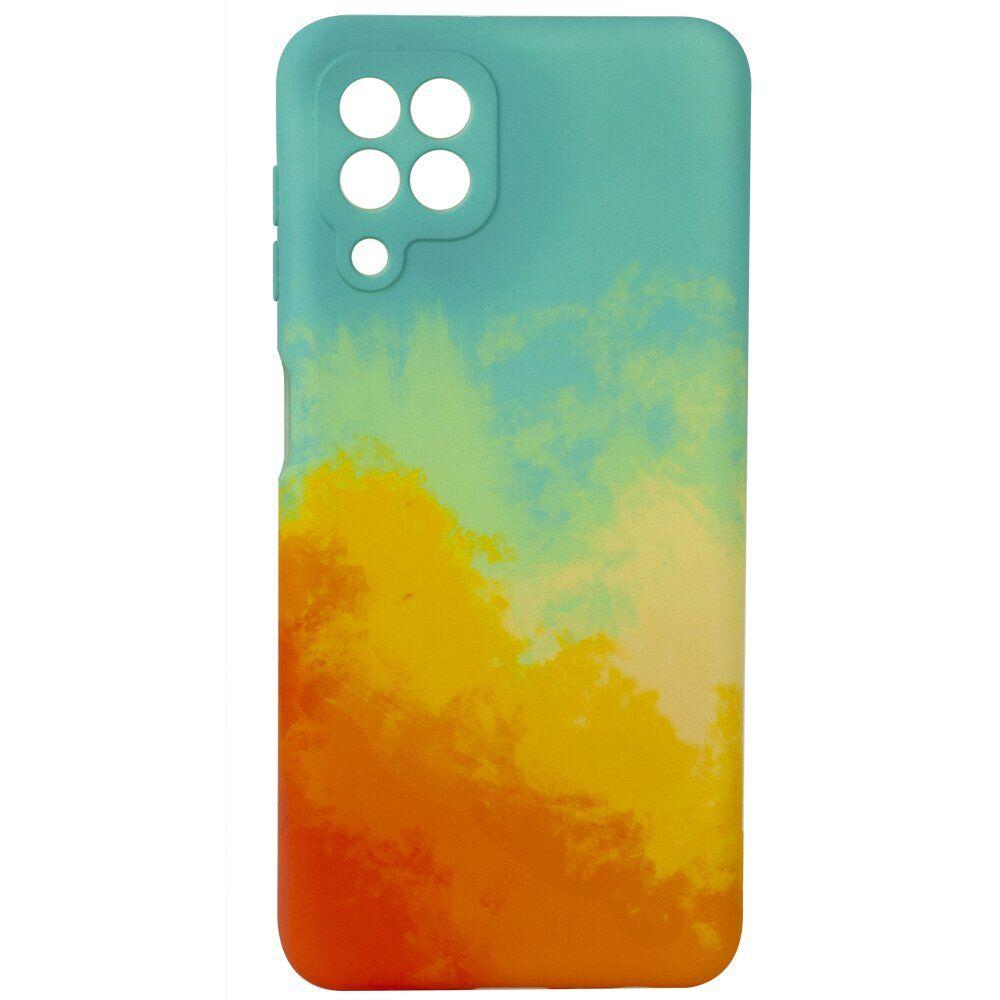 Samsung A025 A02s 2021 Чохол-накладка MiaMI Mix Color Orange/Blue