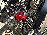 Велосипед дитячий на магнієвій рамі Crosser XMB 20" зріст 130-150 см вік 7 до 11 років чорно-червоний, фото 7