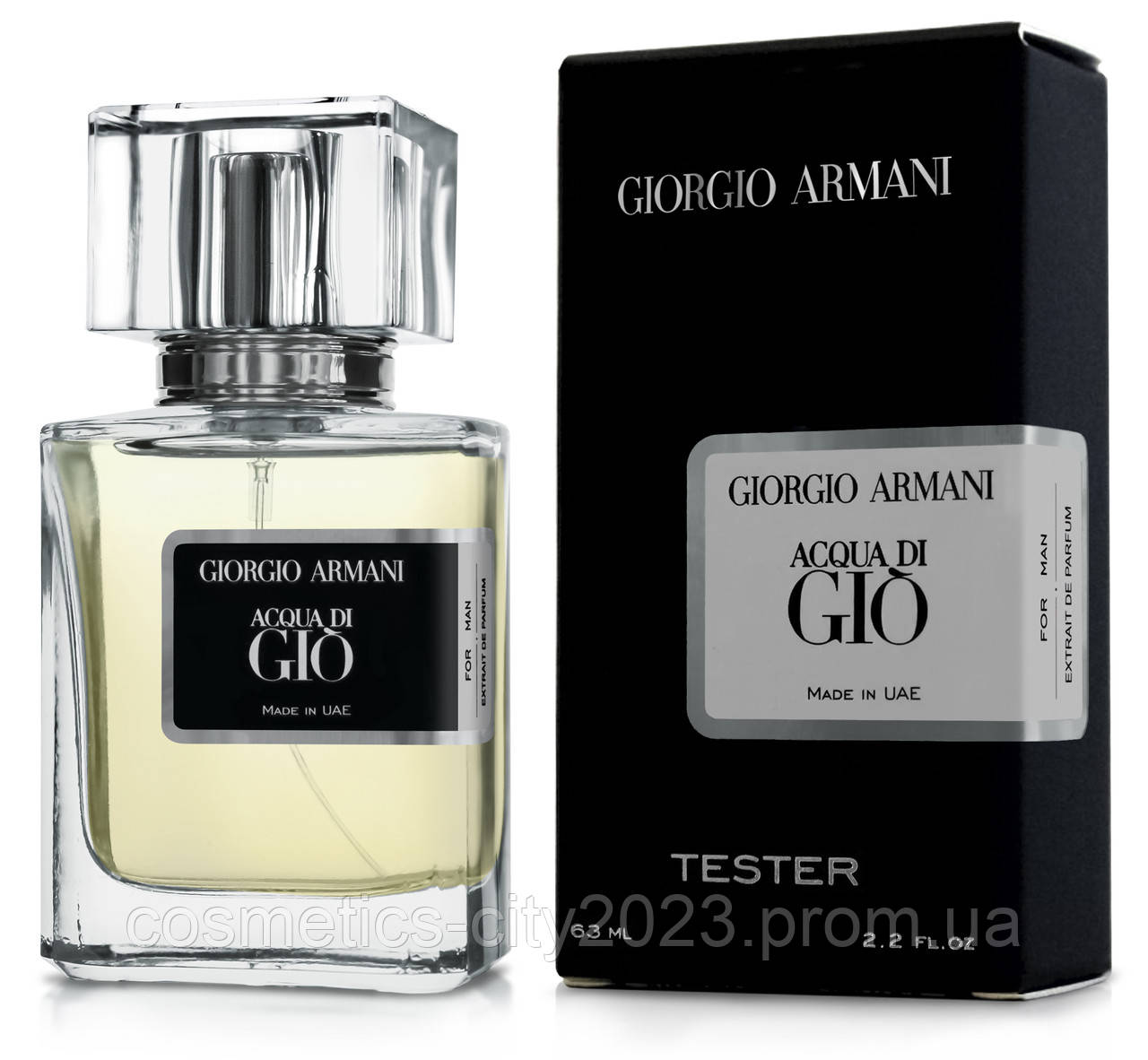 Тестер чоловічий Giorgio Armani Acqua Di Gio Men, 63 мл.