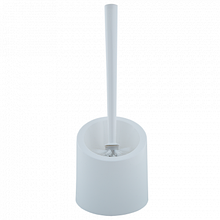 127024/1 Йоршик для унітазу з підставкою "Аква" (білий)