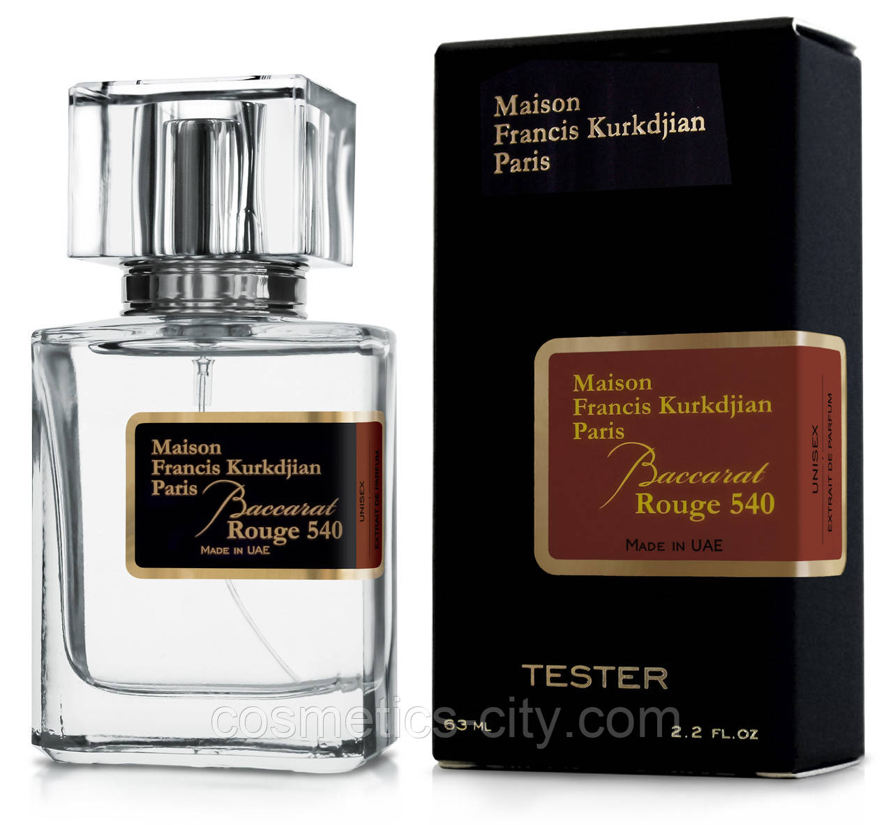 Тестер унісекс MAISON FRANCIS KURKDJIAN Baccarat Rouge 540, 63 мл