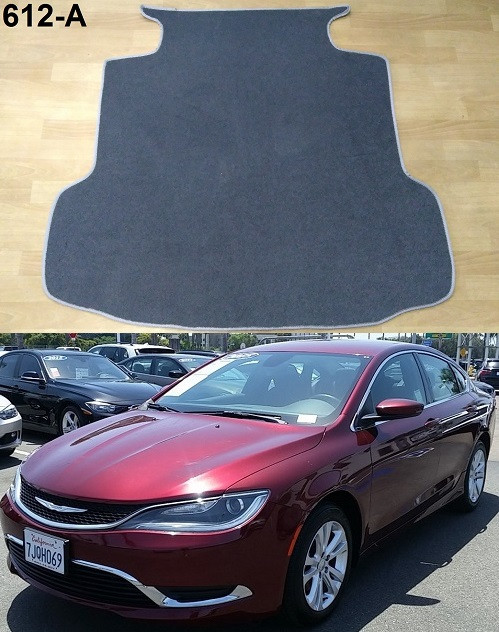 Ворсовий килимок багажника Chrysler 200 '14-16