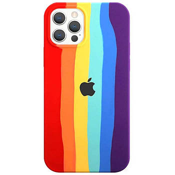 Чохол Silicone Rainbow Case для IPHONE 13 Pro Max Rainbow