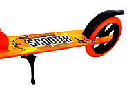 Двоколісний самокат Складаний Scooter 460 Orange, фото 3