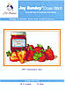 Набір для вишивання за нанесеною на канву схемою "Strawberry Jam". AIDA 14CT printed 32*20 см, фото 2