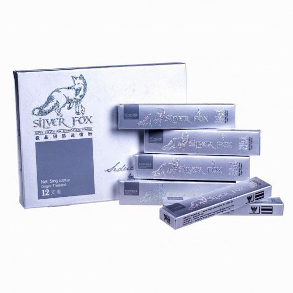 Срібна Лисиця Silver Fox 6 стиків( жіночий збудник ) афродизіак жіночий