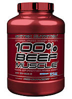 Гейнер Scitec Nutrition 100% Beef Muscle 3180 г (30 порций) Высокобелковый гейнер