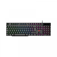 Мембранна клавіатура ігрова дротова HAVIT HV-KB504L Black