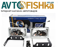 ФАРА ПРОТИВОТИМНА "DLAA" (186 W) прямокутна біла 120*70 мм (2 шт.)