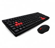 Ігровий набір клавіатура + миша бездротові HAVIT HV-KB257GCM  ⁇ ENG/RU/UA ⁇  Чорний