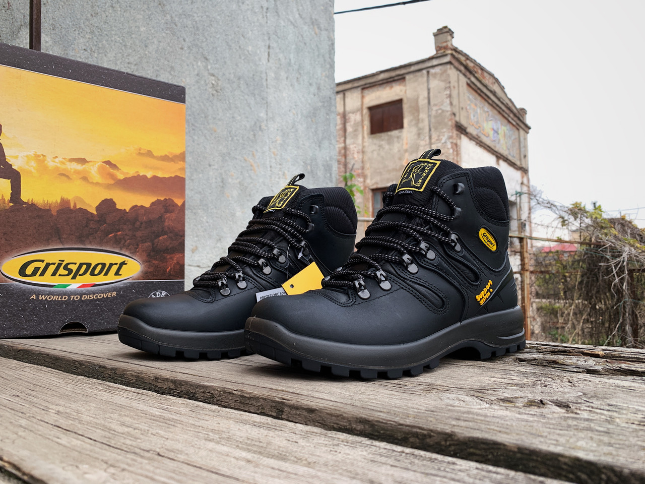 Grisport nero deals dakar