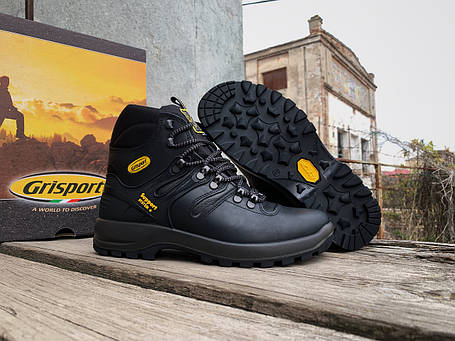 Чоловічі оригінальні зимові термо черевики Grisport Nero Dakar Trekking 2.0/2 10005D108n теляча шкіра, фото 1