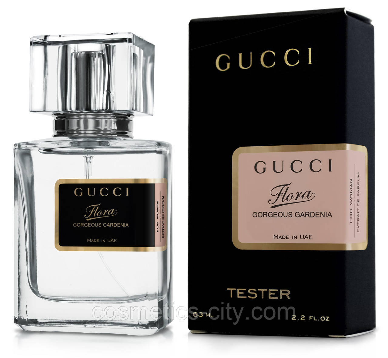 Тестер жіночий GUCCI Flora By Gucci Gorgeous Gardenia, 63 мл.