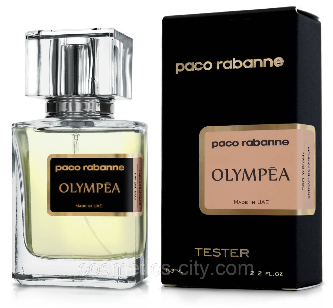 Тестер жіночий Paco Rabanne Olympea, 63 мл.