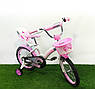 Дитячий двоколісний велосипед Crosser Kids Bike 12 дюймів дітям 2-5 років рожевий, фото 3
