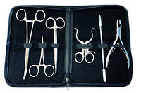 Набор хирургических инструментов из 6 предметов для ветеринарной медицины