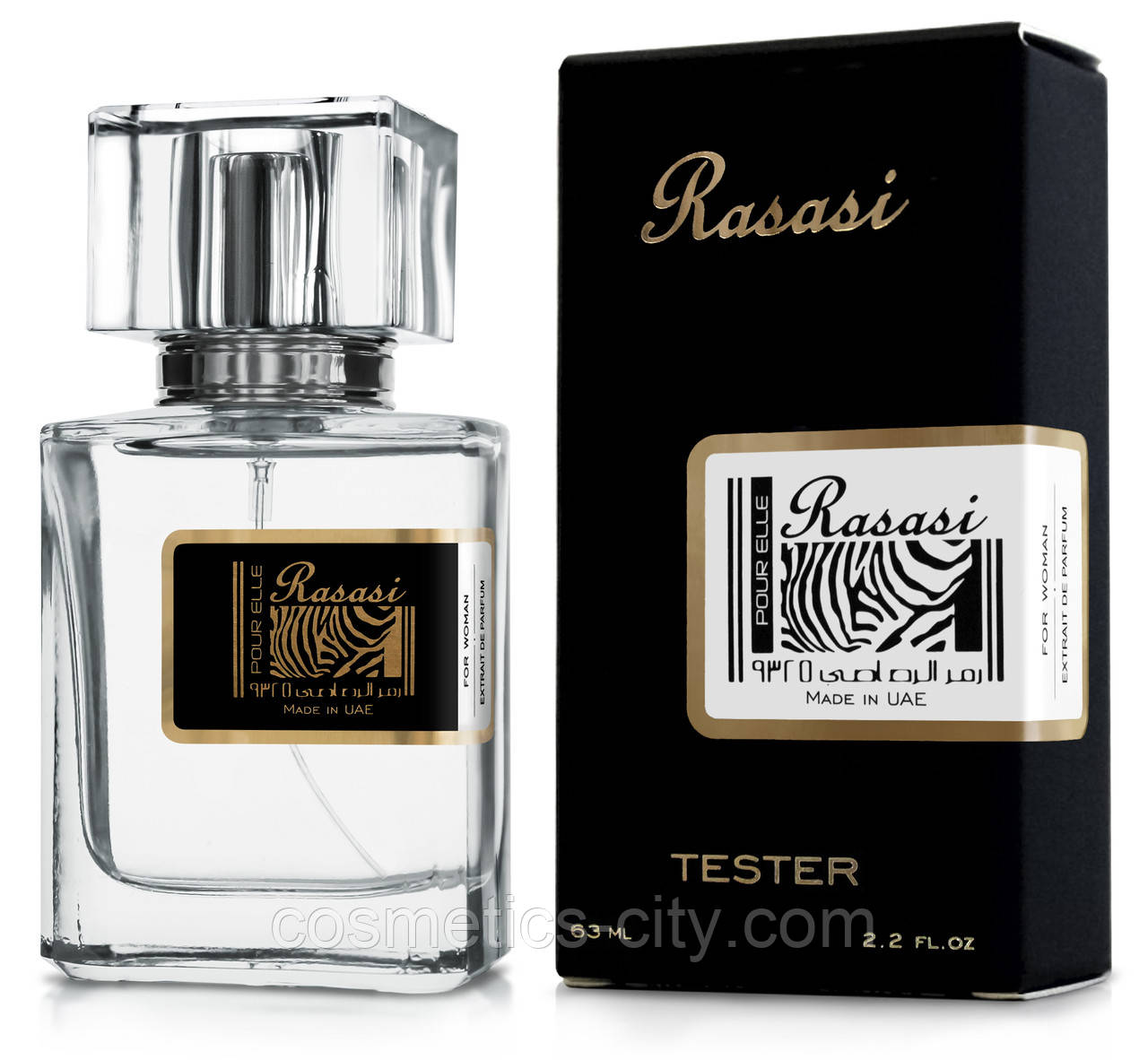 Тестер жіночий Rasasi Rumz Al Rasasi 9325 Pour Elle, 63 мл.