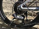 Велосипед дитячий на магнієвій рамі Crosser MTB 20" LTW зріст 110-140 см вік 5 до 10 років сірий, фото 5