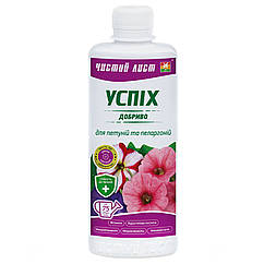 Добриво Успіх для петуній і пеларгоній 310 мл