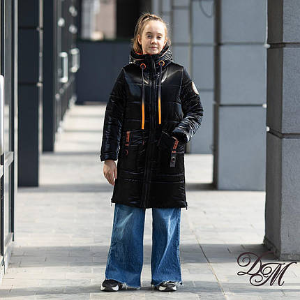 Зимова куртка для дівчинки «Минисо» р-ри 34-44, фото 2