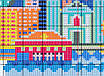 Набір для вишивання за нанесеною на канву схемою  "Cityscape-Seattle". AIDA 14CT printed 22*21 см, фото 5