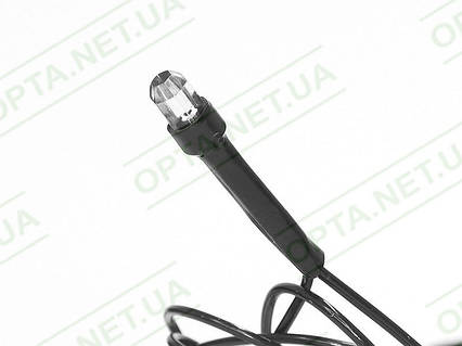 Гирлянда чорний провід лампа Рубинка 300LED (білий) LED300W-7