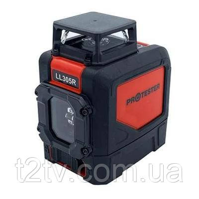 Лазерний нівелір Protester H360°/1V червоний промінь (LL305R)
