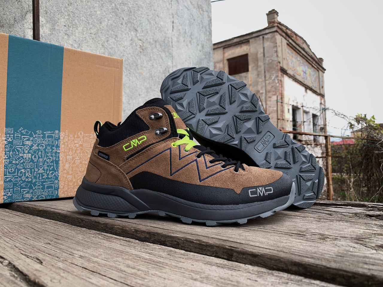 Чоловічі зимові оригінальні термо черевики CMP Kaleepso Mid Hiking Shoes 31Q4917-P773