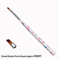 Кисть для дизайн скошенная Grand Master Pro Art Brush Angle #100097