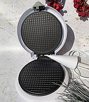 Вафельниця для тонких вафель, ріжків, трубочок Livstar lsu-1218 Вафельниця з конусом для морозива