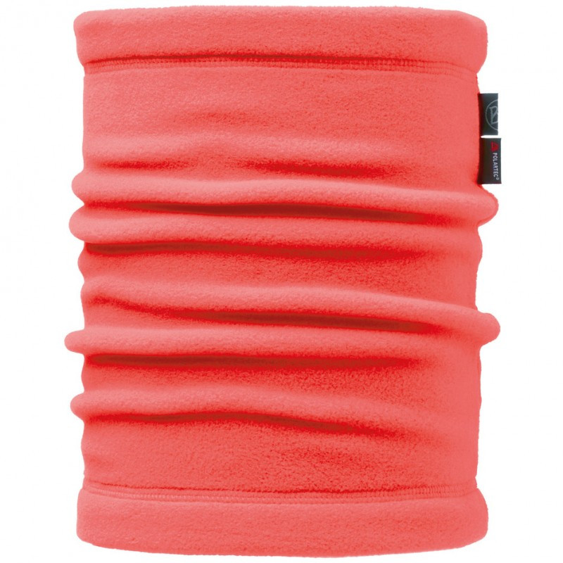 Баф зима фліс BUFF Polar Neckwarmer Solid coral pink, фото 1