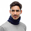 Баф зима фліс BUFF Polar Neckwarmer Solid night blue, фото 3