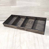 Органайзер для приладів 63х30х15см 3мм, фото 3