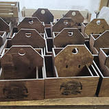 Підставка для кафе і ресторану для серветок, спецій і приладів 19,2х15,2х12,5см 5мм, фото 2