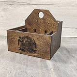 Підставка для кафе і ресторану для серветок, спецій і приладів 19,2х15,2х12,5см 5мм, фото 5