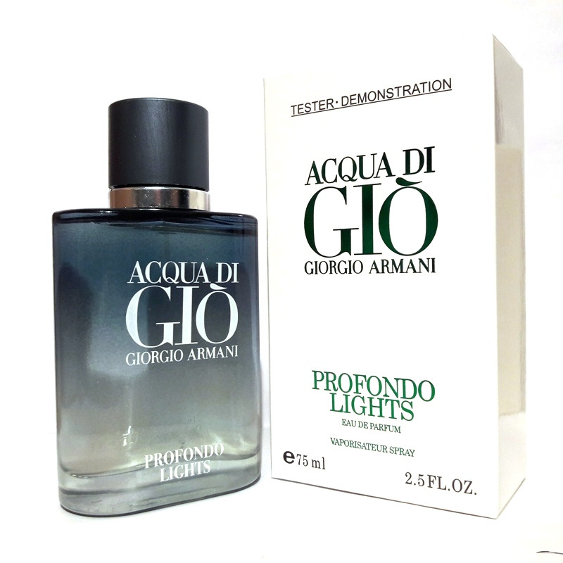 Giorgio Armani Acqua di Gio Profondo Lights (Джорджіо Армані Аква Ді Джіо Профондо Лайт) TESTER, 100 мл