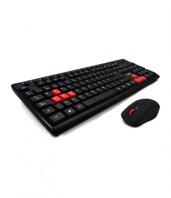 

Клавиатура + мышь HAVIT HV-KB257GCM беспроводные USB Black, Черный
