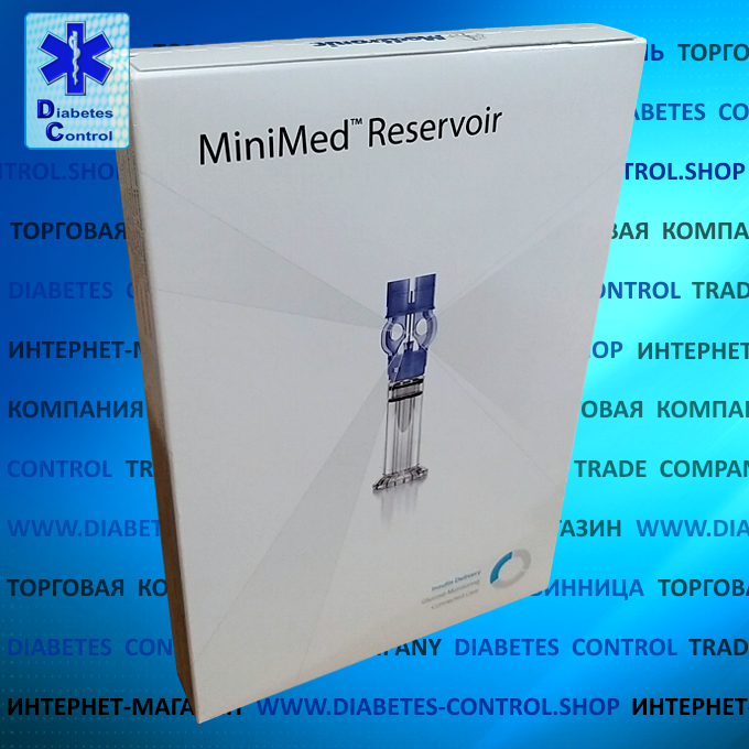 Резервуари для інсулінової помпи Reservoir Paradigm 1,8 мл MMT-326A