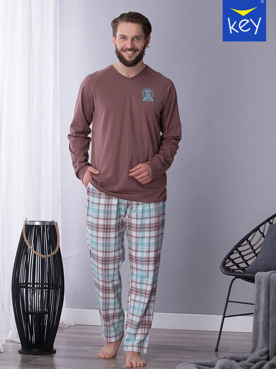 Польський чоловічий домашній комплект Key MNS 450 B21 піжама, фото 1