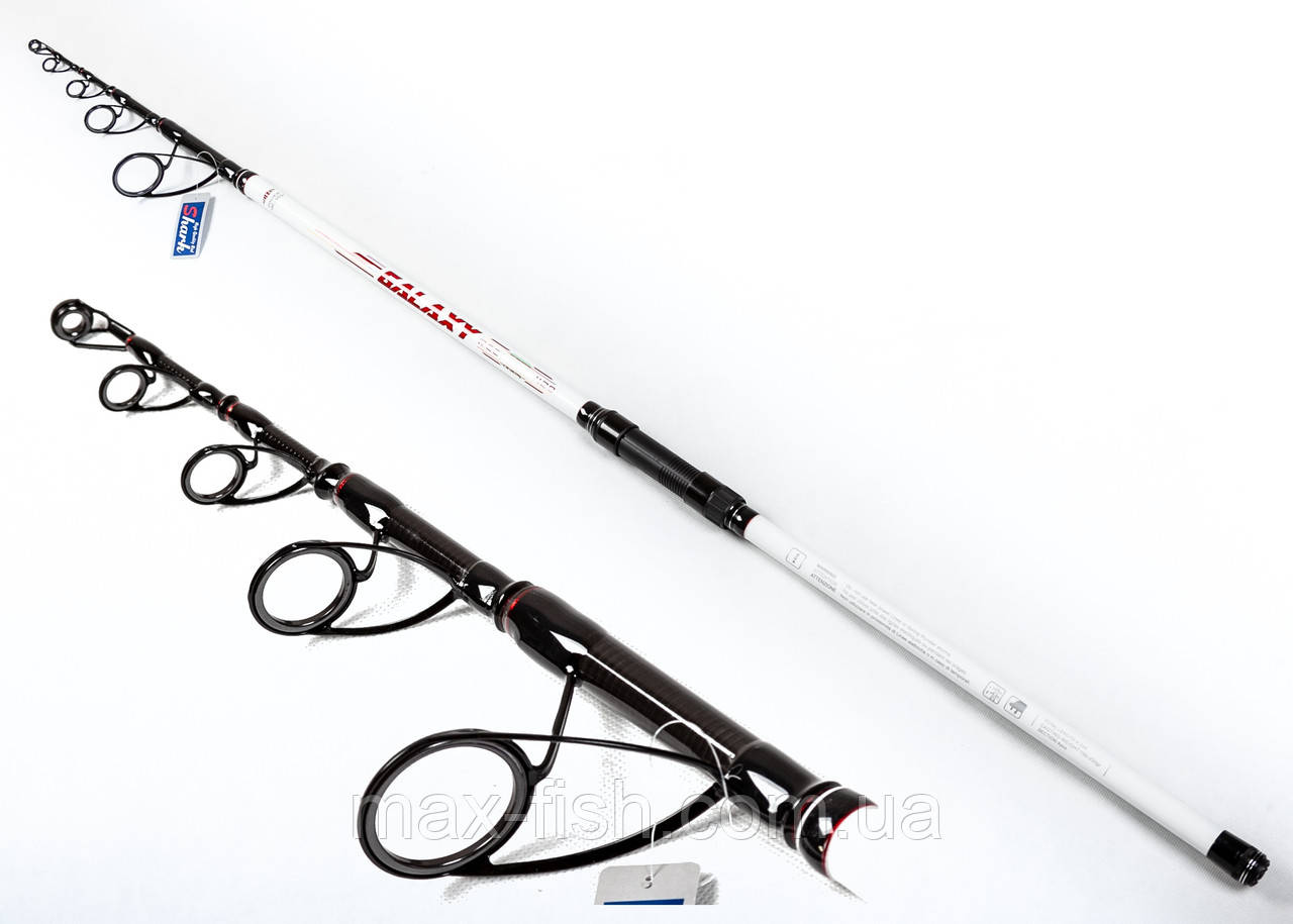 Вудлище серфове - карпове 3.60 м Shark Galaxy Surf тест (100-200g) телескопічне