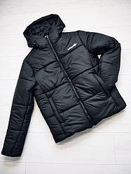 Мужская зимняя куртка Адидас черная L
