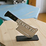 Табличка Сокира, стіл зайнятий 25х27мм 5мм, фото 2