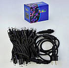 Гірлянда вулична світлодіодна з можливістю додавання довжини на 100 лампочок, 10 метрів, мультиколор, фото 2