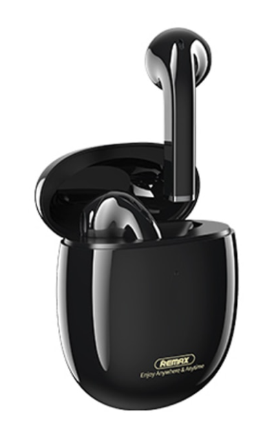 Бездротові блютус навушники з мікрофоном сенсорні навушники Remax Bluetooth TWS-23 Чорний, фото 1