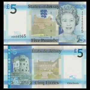 Джерсі / Jersey 5 Pound (2010) Pick UNC