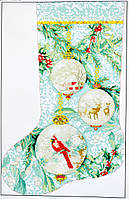 Набор для вышивки крестом Аналог набора DIM 70-08854 Enchanted Ornament. Stocking "Очаровательный орнамент"