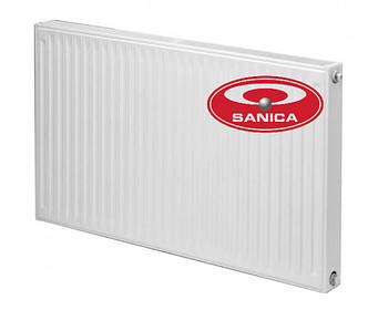 Радіатор сталевий Sanica 11 тип 500x400 бічне підключення